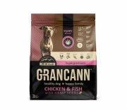 Grancann Chicken & Fish with Hemp seeds-Puppy all breeds EXP. 9.10.2025 - 3 kg